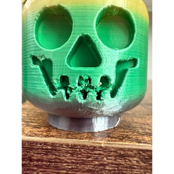 3-D printed skull Lego head - Picture 4 of 7